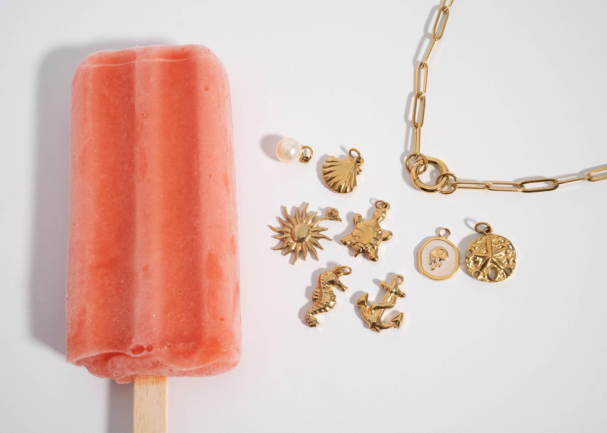 WJW – Engroshandel Spænde – 18K guld PVD mini cirkel karabinhage charm holder lås6