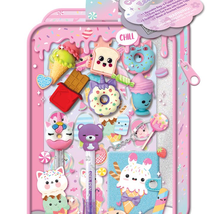 Hot Focus, Inc. - Wholesale Stationery/Notecard Set - Cute Essentials, Sweets