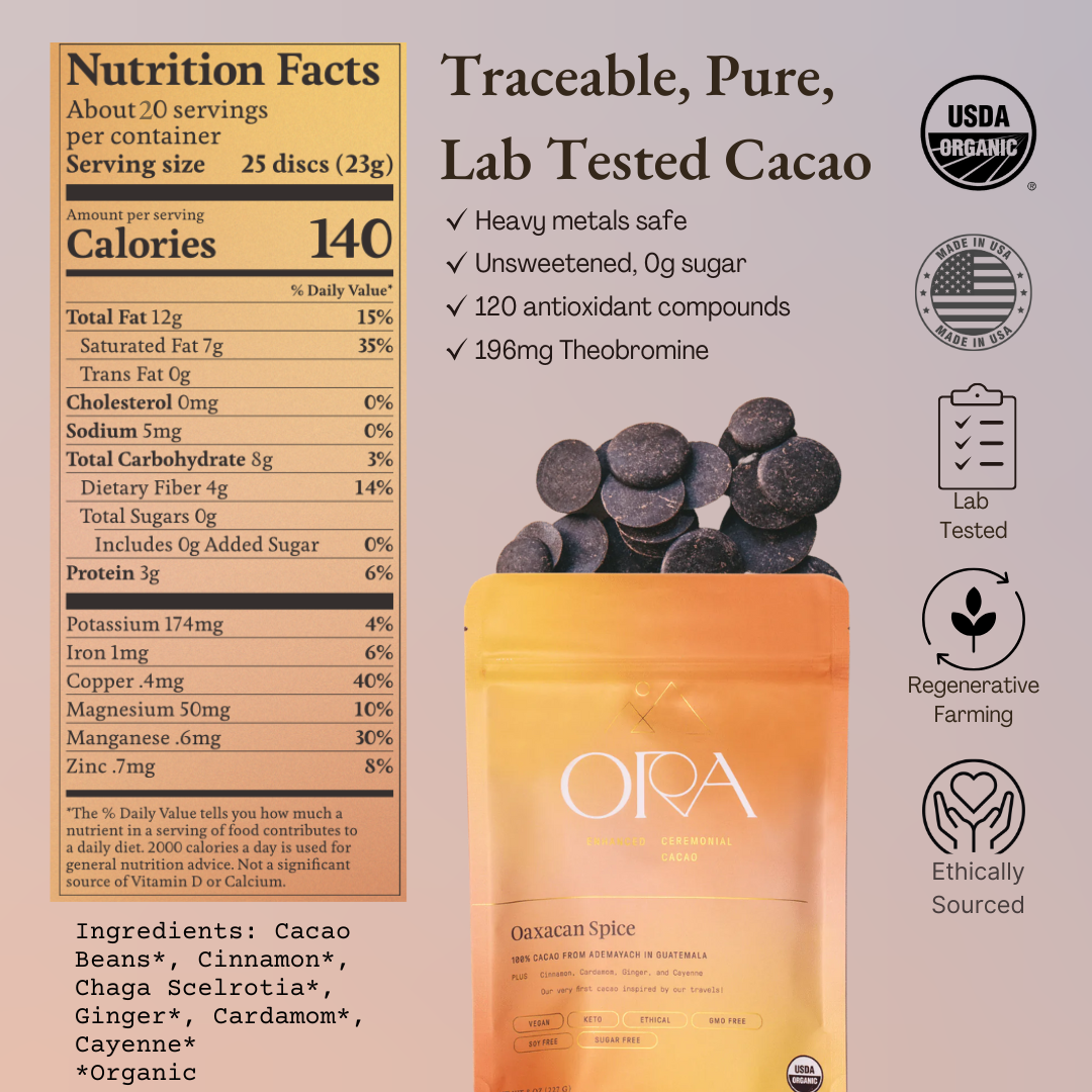 Ora Cacao - Wholesale Hot Cocoa Mix/Kit - Oaxacan Spice Cacao - Organic Ceremonial Chocolate1