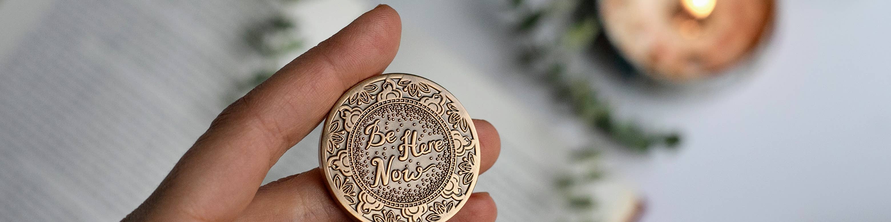 Mantra Medallions - Wholesale Keepsake Coin/Token - I Am Not Alone Mantra Medallion - Anti Anxiety, Mindfulness, Sobriety3