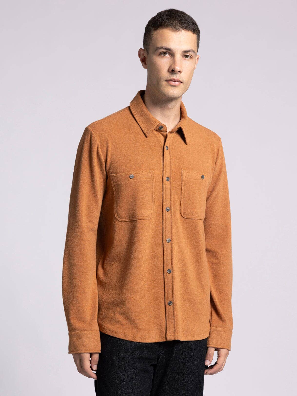 Thread & Supply (Mens) - Vente Chemise à col boutonné – homme - Chemise CLARK à manches longues avec boutons50