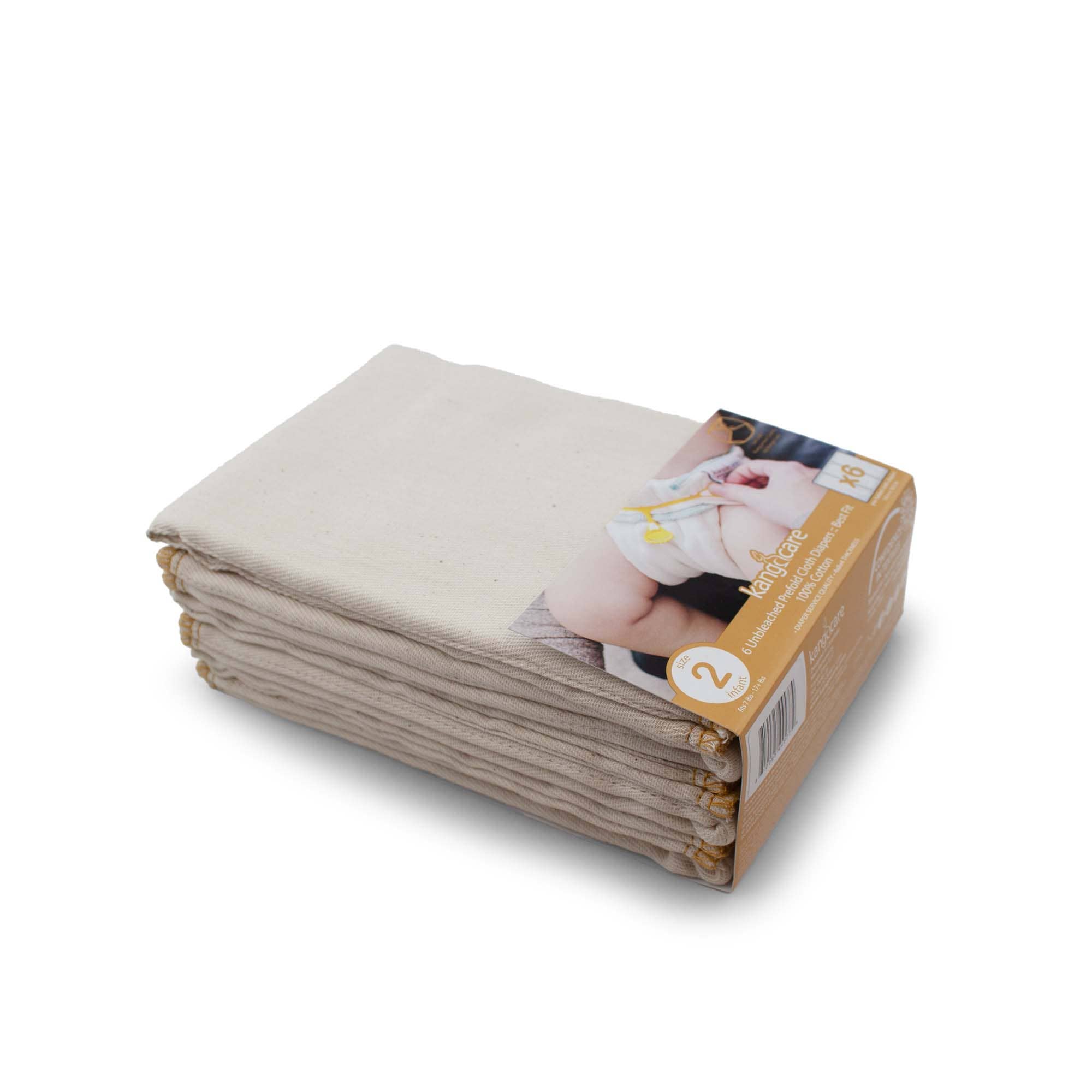 Kanga Care – Großhandel Stoffwindel – Baby – Kanga Care Prefold Stoffwindeln (6er-Pack)7