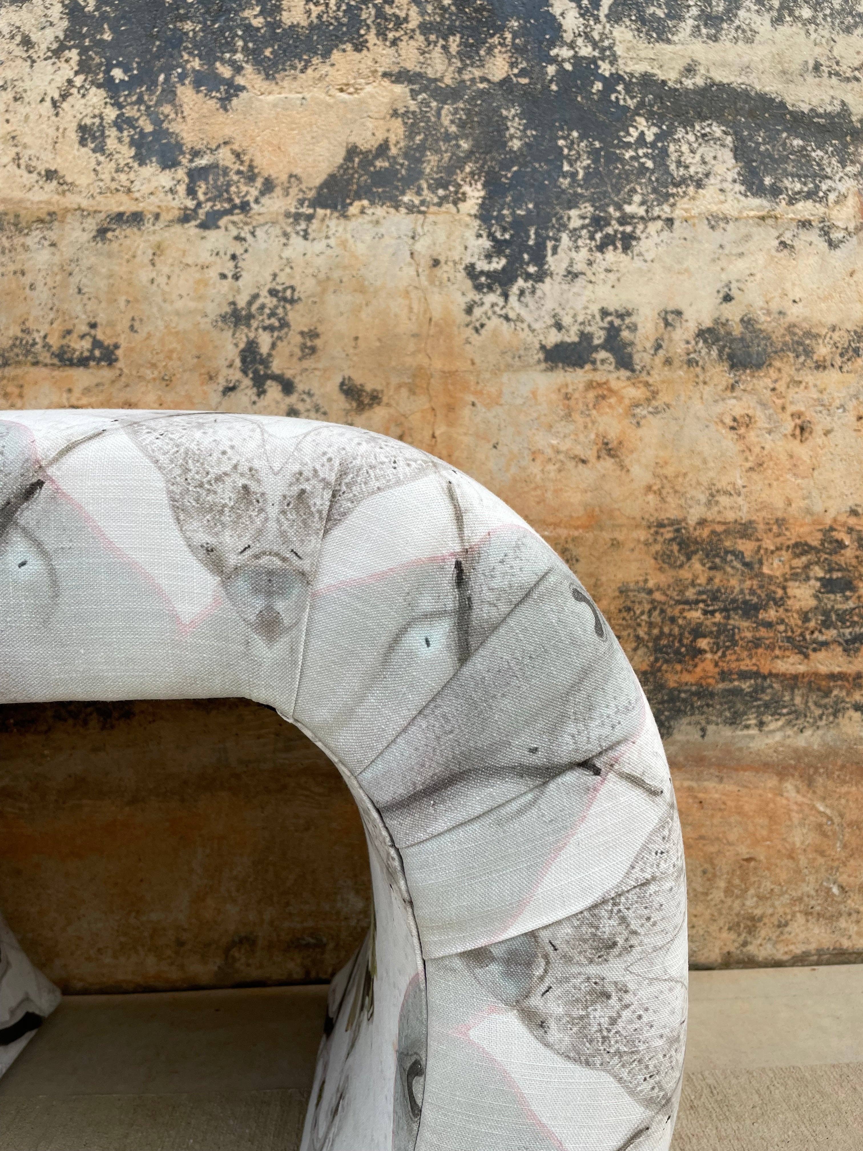 Windy O'Connor Art & Home - Wholesale Ottoman - Icicles Ottoman5