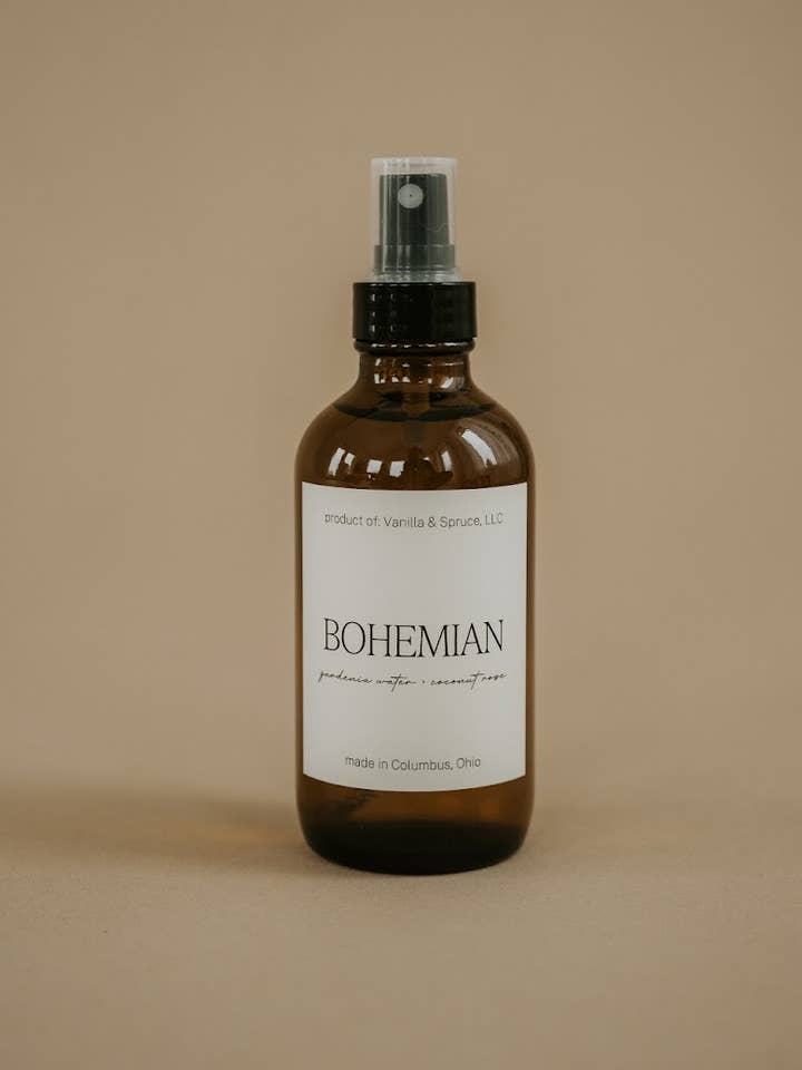Bohemian Dream - Room & Body Spray for wholesale by Vanilla and Spruce, LLC