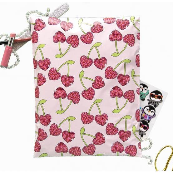 Eleven Fashion – Envelopes por atacado – Disco Cherry Designer Poly Mailers 10x130