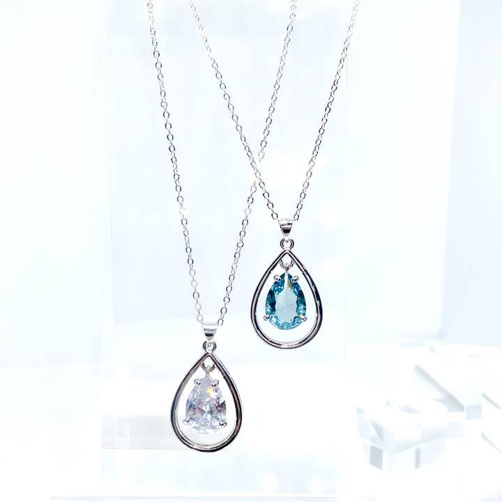Princess Aqua Necklace for wholesale by Holicca