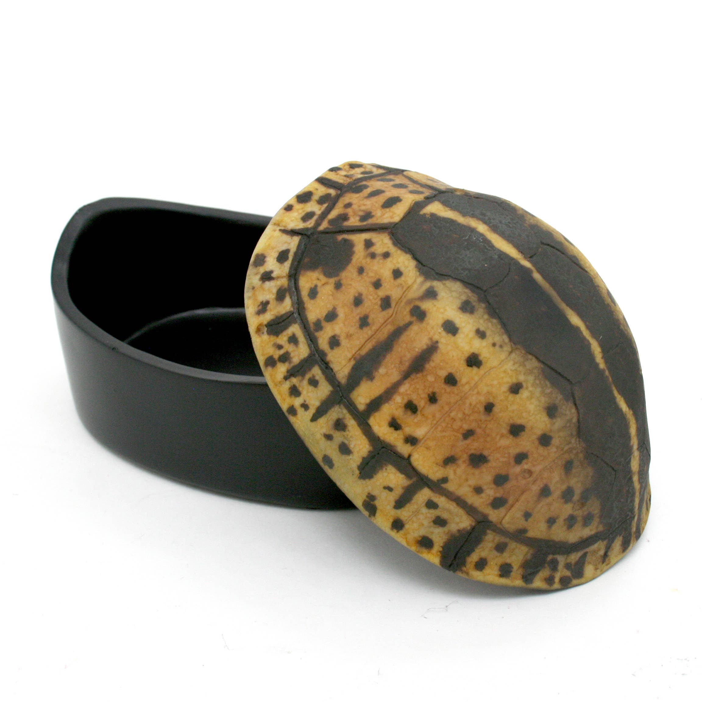 Modern World by Contrast Inc. - Wholesale Decorative Box - Yellow Black Turtle Shell Box1
