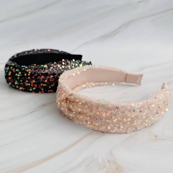 Ellison+Young - Wholesale Fashion Headband - Women's - Shimmer Lover Knot Headband1