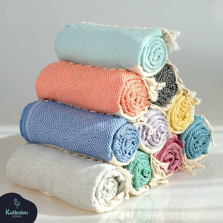 Kalkedon Towels - Wholesale Beach Towel - Turkish Towel | Peshtemal | Sand Resistant Beach Towel