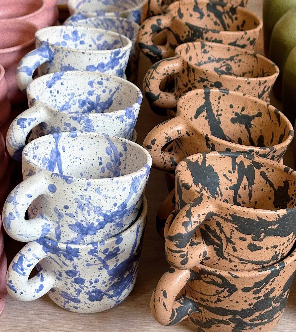 Pepper Stone Ceramics – wholesale Kaffekoppar – Stänkaffemugg Cappuccino1