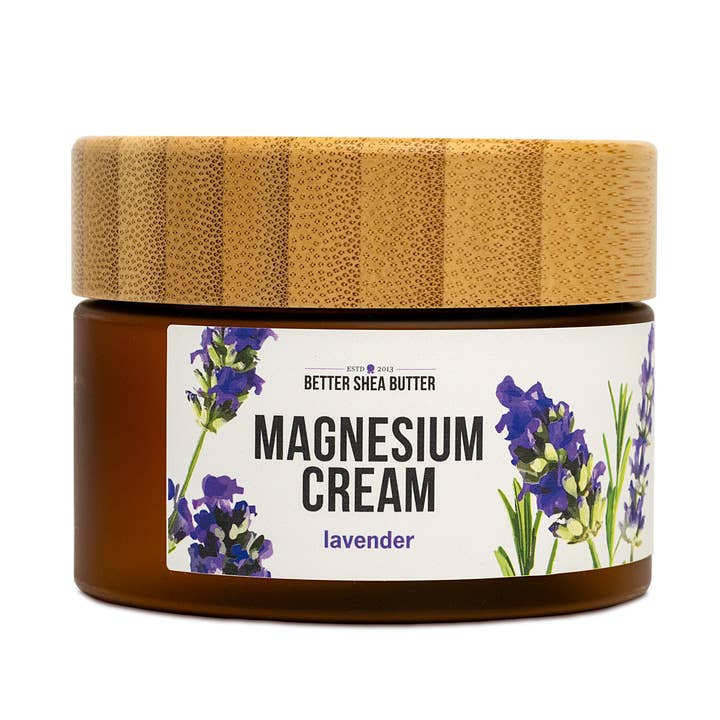 Crème de Magnésium (Lavande) pour le Sommeil et la Relaxation pour la vente par Better Shea Butter