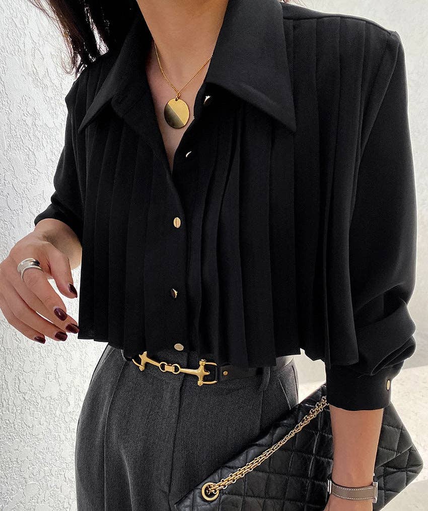 Marayn – wholesale Buttoned-down shirt – Women's – 2025 NEW Chic White Shirt French Design Elevated Style5