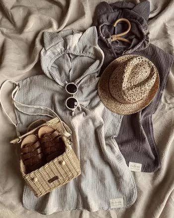 Cozy Kidz - Wholesale Poncho Towel - Kids & Baby - muslin poncho