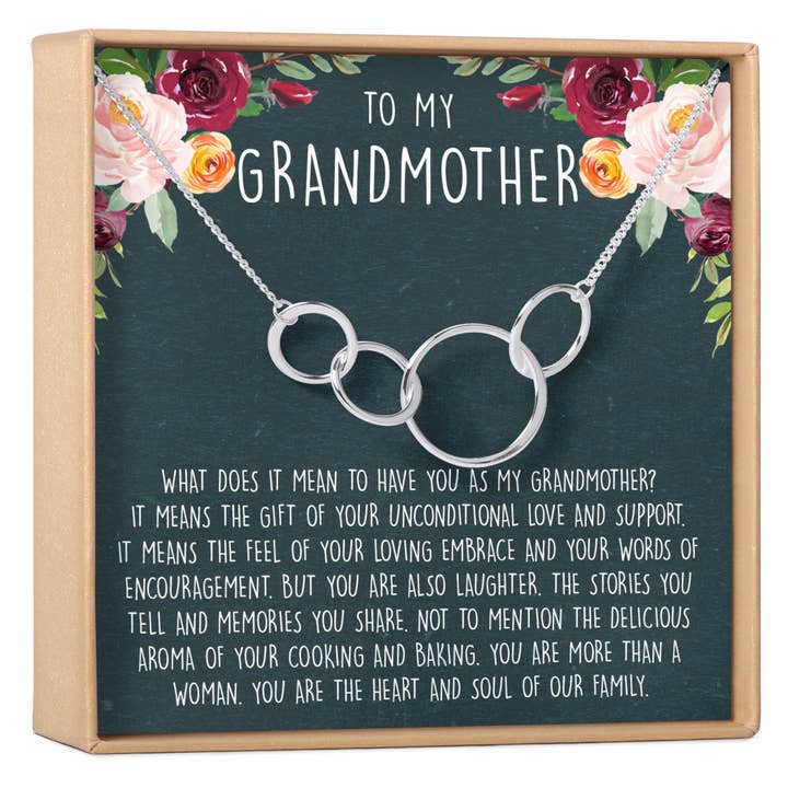 Grandmother Necklace for wholesale by Dear Ava