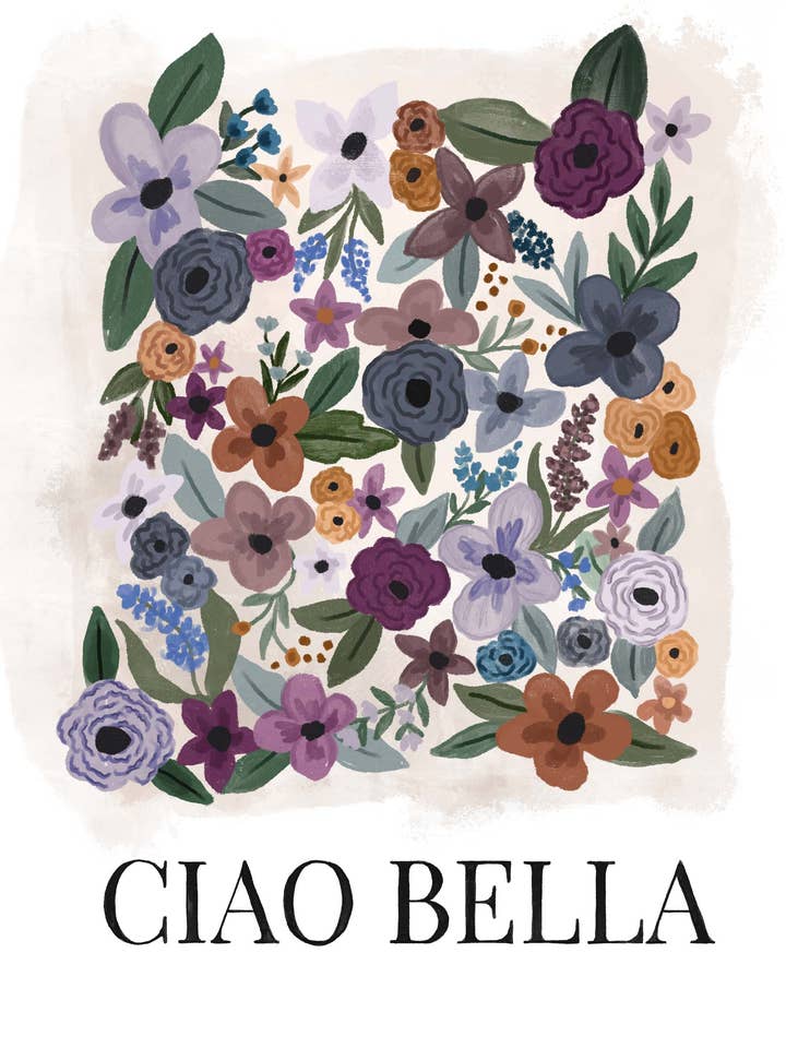 Impressão de Arte Ciao Bella (Feita por encomenda) por atacado de Mimi & August