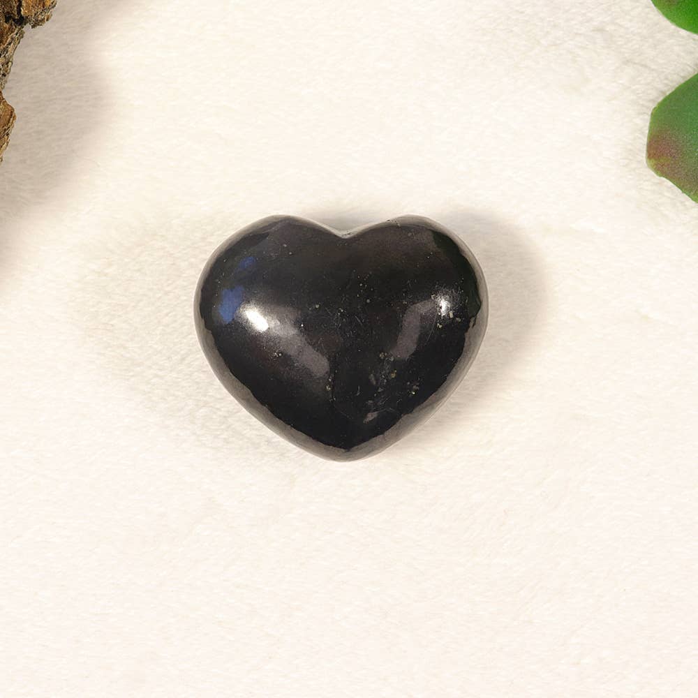 Natures Artifacts Inc - Wholesale Spiritual Stone/Crystal - Shungite Heart | Shungite Crystal
