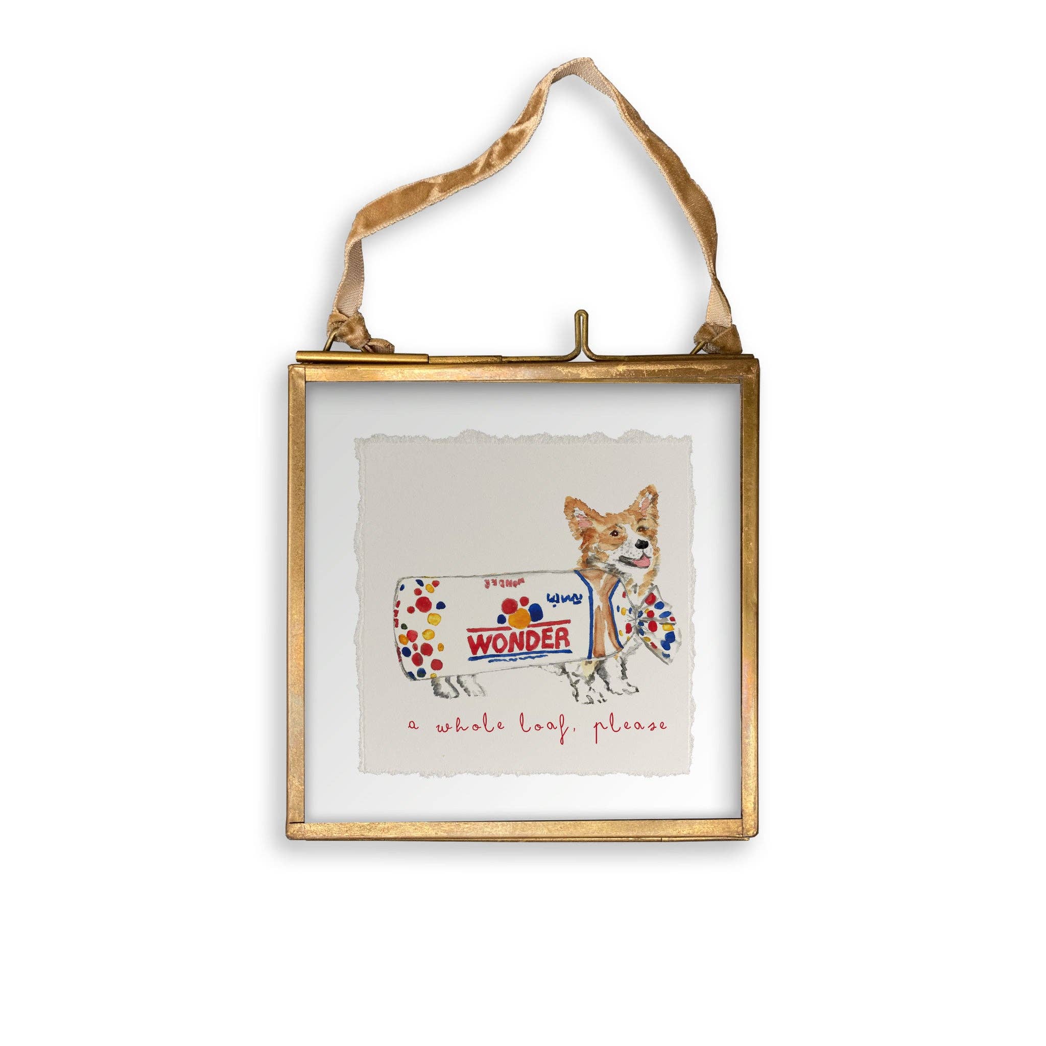 French Graffiti - Vente Torchons - Miche de pain Corgi12