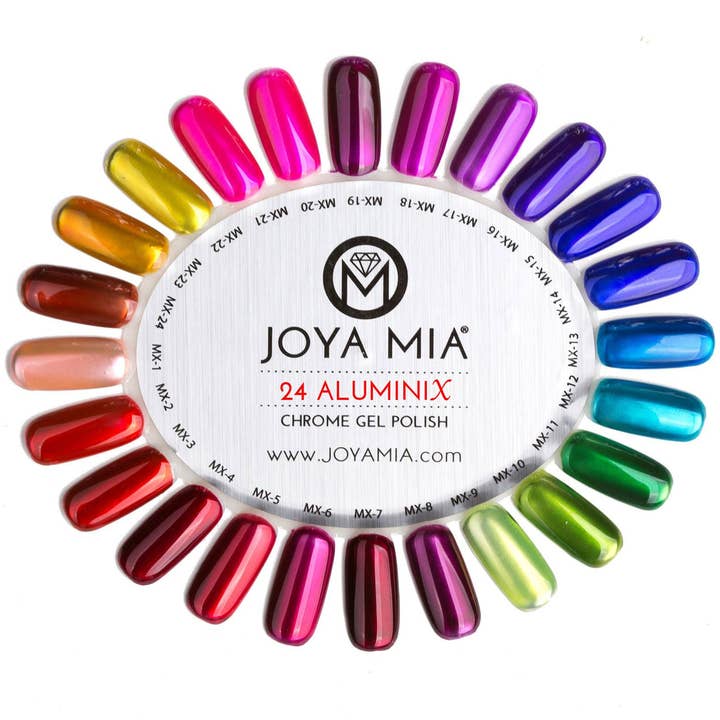 Coleção Aluminix Jelly Chrome por atacado de JOYA MIA