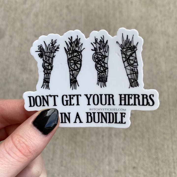 Adesivo Herb Bundle per la vendita all'ingrosso da parte di Mckenzie Kvalsten