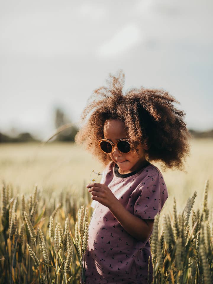 plum Seedling Print T-Shirt for wholesale on Faire4