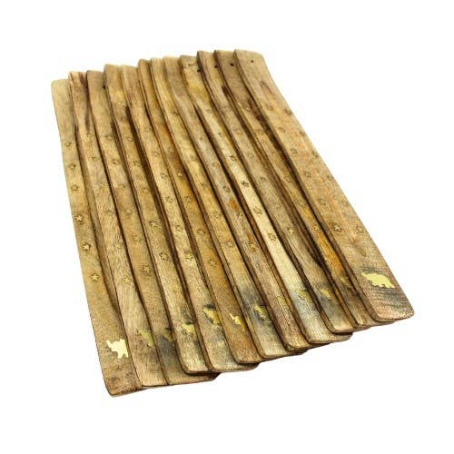 Green Tree – wholesale Incense holder – Ash Catcher Ski Incense Holder with Elephant (Box of 12)0