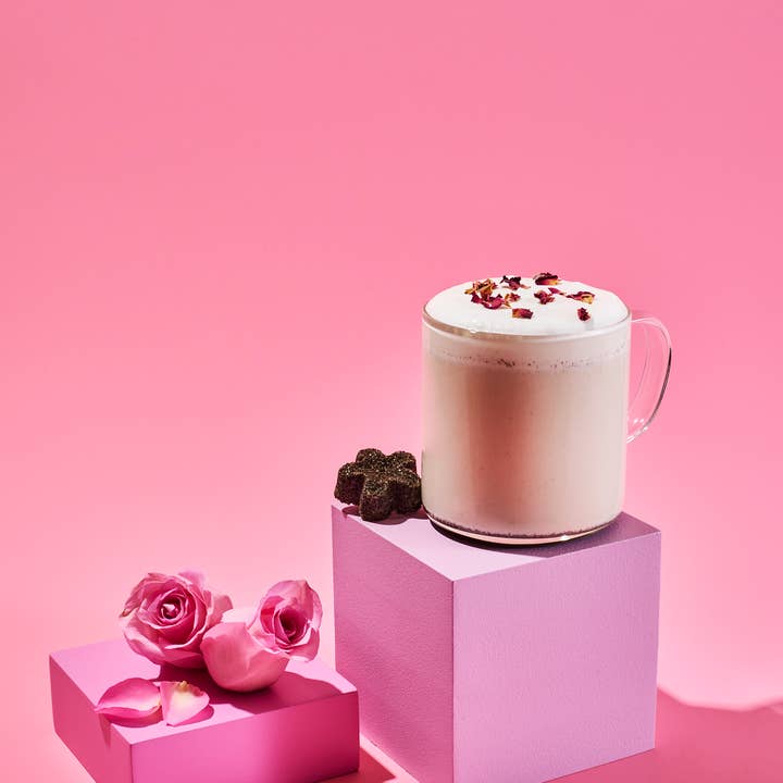 Tea Drops - Wholesale DIY Drink Kit - Rose London Fog Latte Kit - 3ct (Case of 6)6