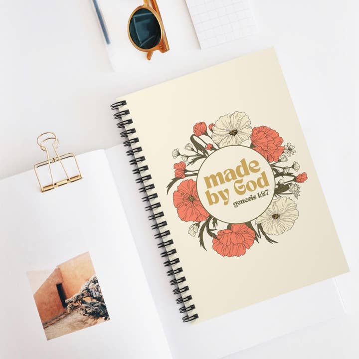 Floral Faith Journal with Scripture - Christian Gift for wholesale by Seeds of Truth Designs