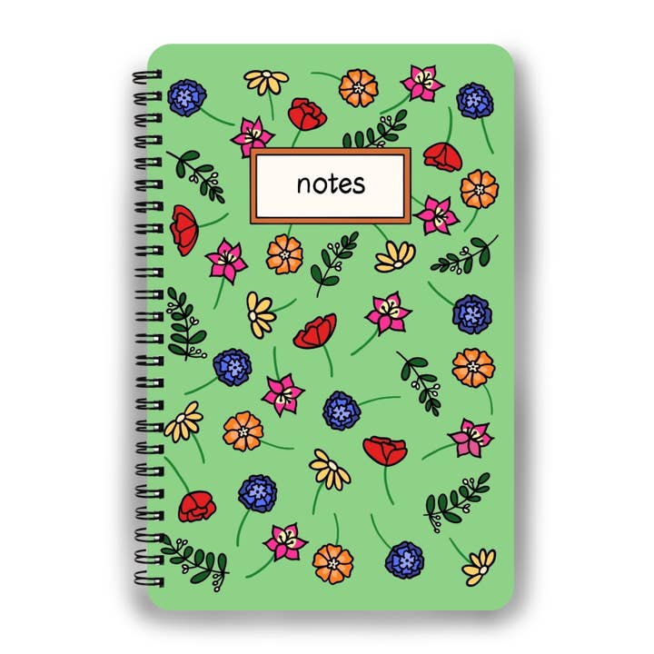 Cut Flower Notebook for wholesale by Found Paper LLC