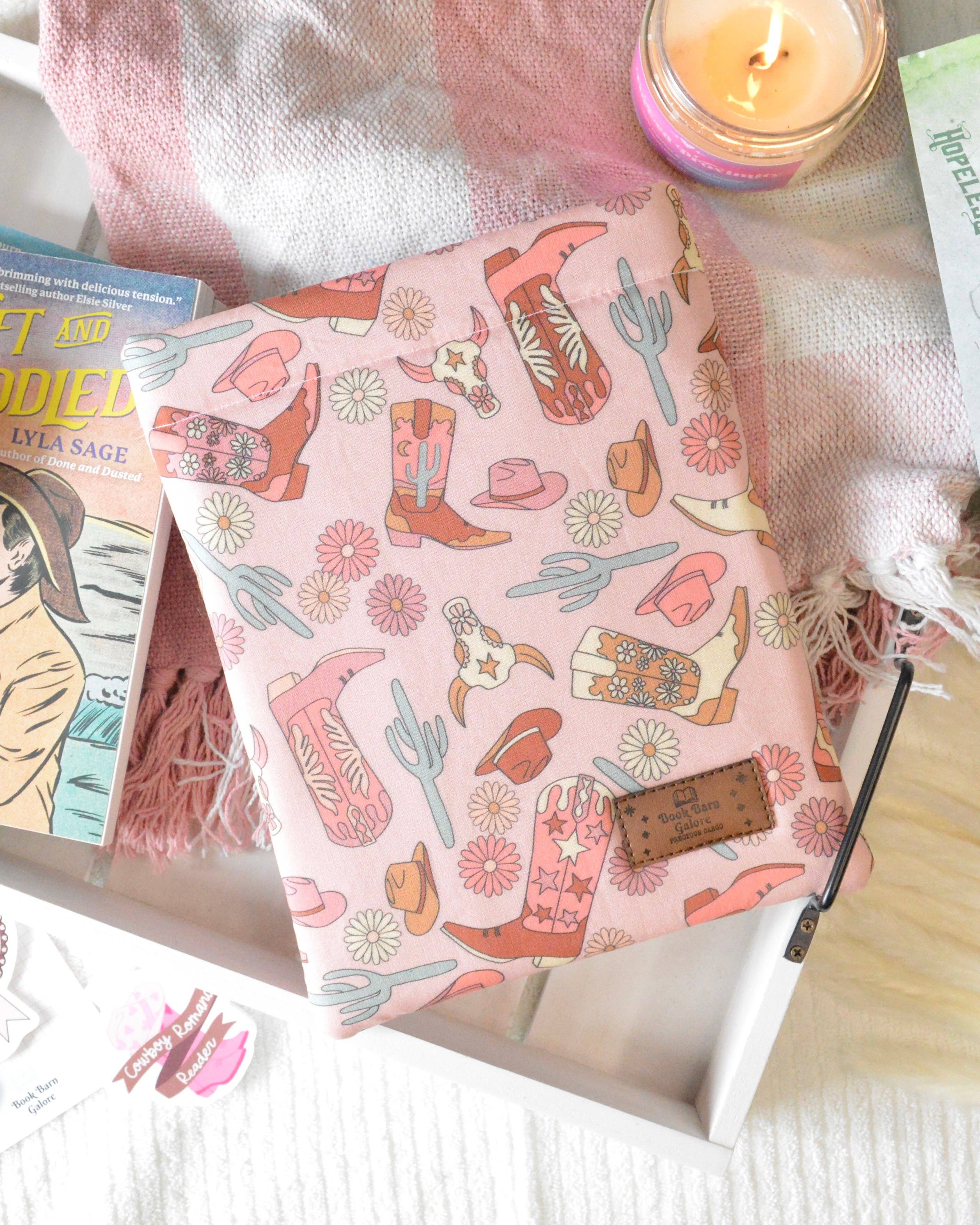 Book Barn Galore - Wholesale Book Cover - Boots in Pink Book Sleeve1