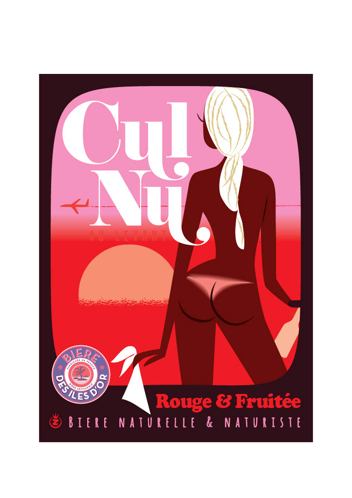 LA BIERE DES ILES D'OR - Vente Bière - Cul Nu Cherry 33cl1