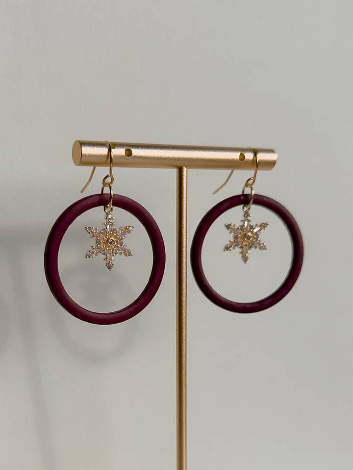 Yule Earrings for wholesale by Clay & Fern Co.