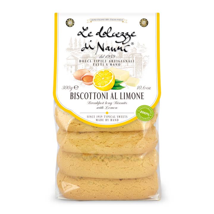 Le Dolcezze di Nanni - Venta al por mayor Galletas - 843 Galletas de limón, tradición toscana italiana
