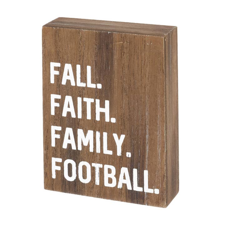 CA-4511 - Fall Football Fall Block for wholesale by Collins Painting & Design
