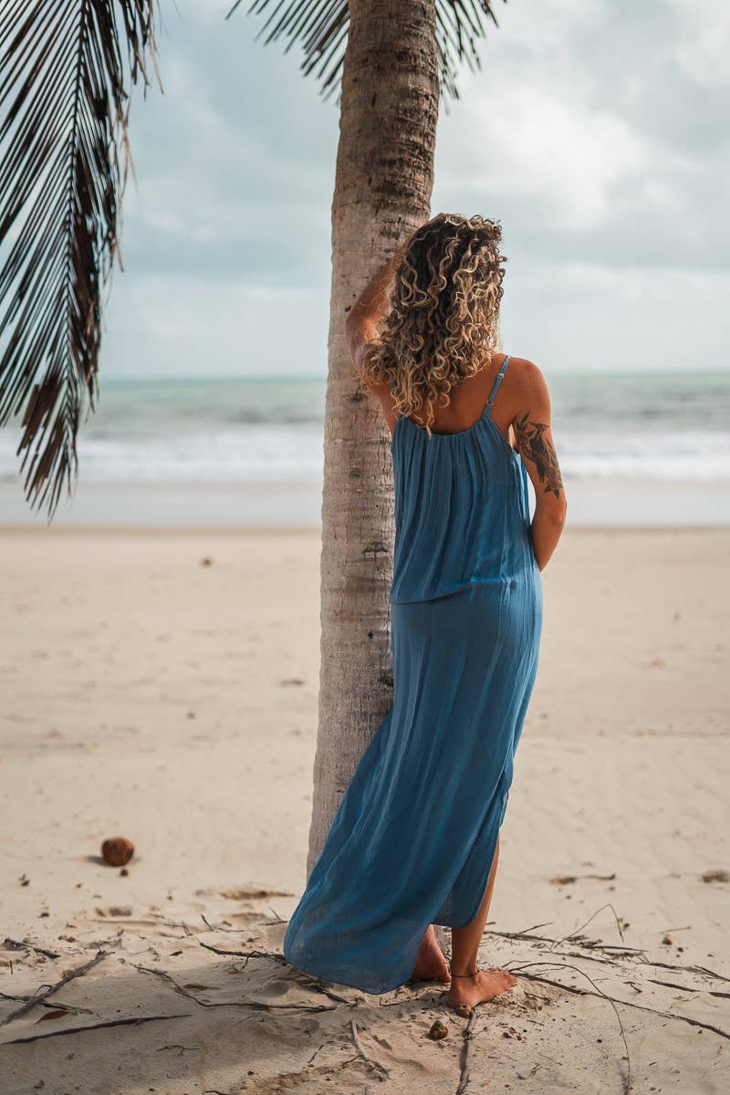 Dance in Paris - Wholesale Dress - Women's - Solid Maxi Dress11