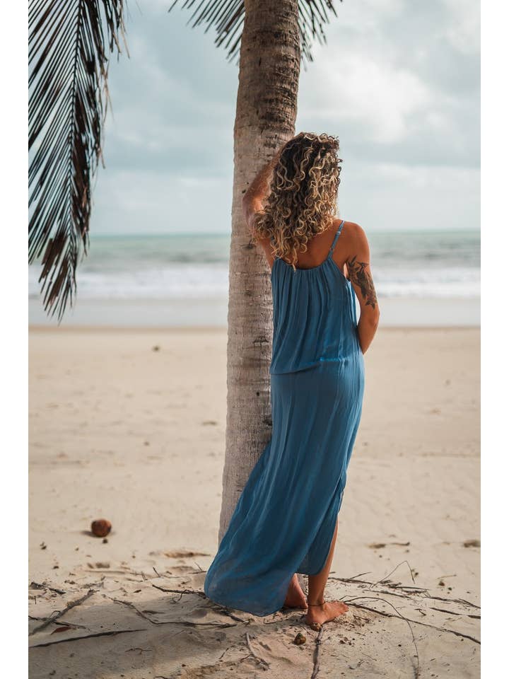 Dance in Paris - Wholesale Dress - Women's - Solid Maxi Dress11