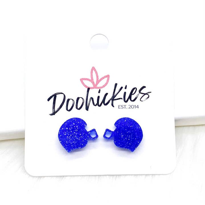 Doohickies - Wholesale Stud/Post Earrings - Acrylic Helmet Studs -Earrings