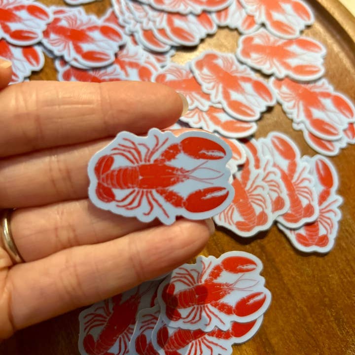 Axle Rose Co - Wholesale Sticker - Little Lobster sticker2