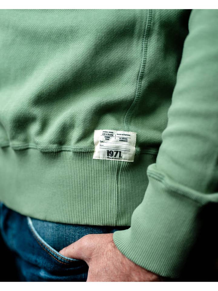 1971 - Wholesale Sweatshirt - Men's - Brady Sweatshirt green