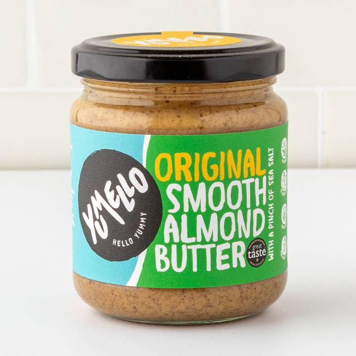 SMOOTH ALMOND BUTTER 215G for wholesale by Yumello