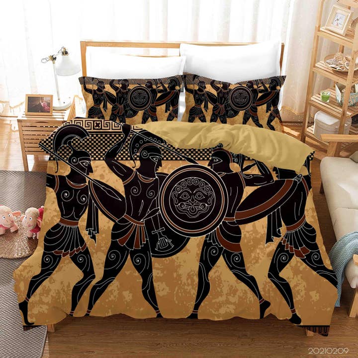 Juego de funda nórdica estilo tribal 3D, juego de ropa de cama, funda de edredón, fundas de almohada 340 para venta al por mayor de Jess Art Decoration
