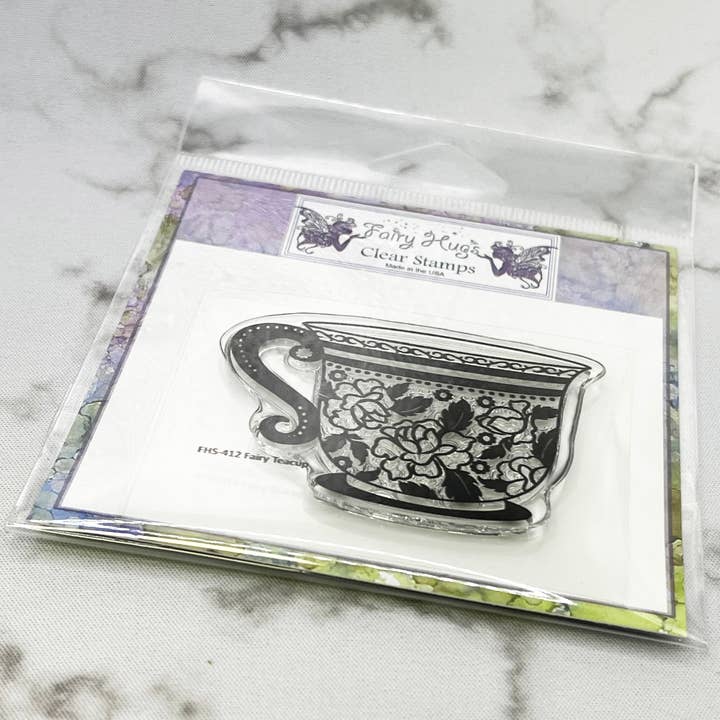 Fairy Hugs Stamps - Fairy Teacup for wholesale by Fairy Hugs