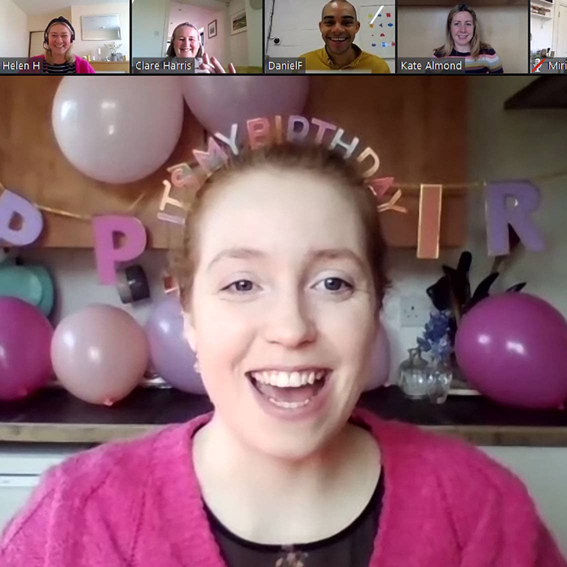 Talking Tables USA - Wholesale Fashion Headband - Women's - Rose It’s My Birthday Headband | Birthday Party |5