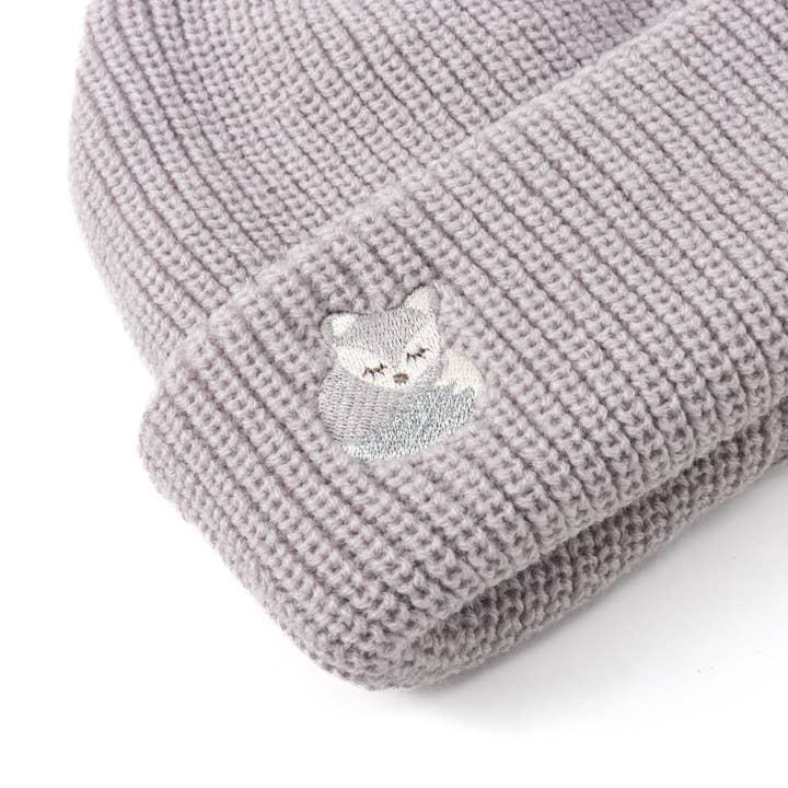 Peppercorn Kids - Wholesale Beanie - Kids - Kids’ Fox Beanie – Ultra-Soft Knit Hat with Cute Fox2