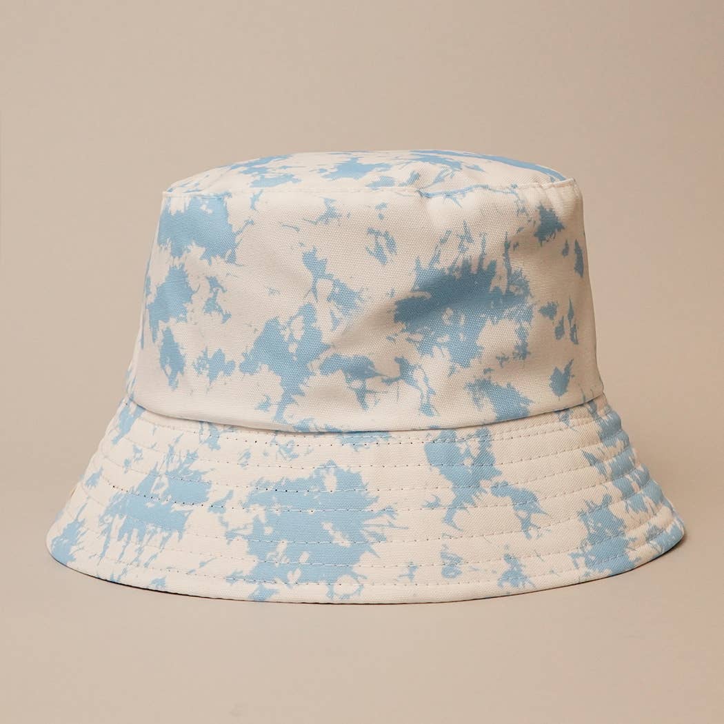 Fashion City - Wholesale Bucket Hat - Women's - Tie-Dye Pattern Reversible Bucket Hat6