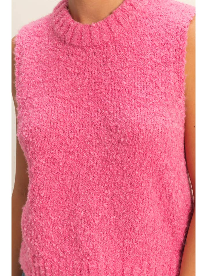 HYFVE - Wholesale Sweater Vest - Women's - Crew Neck Sleeveless Sweater15