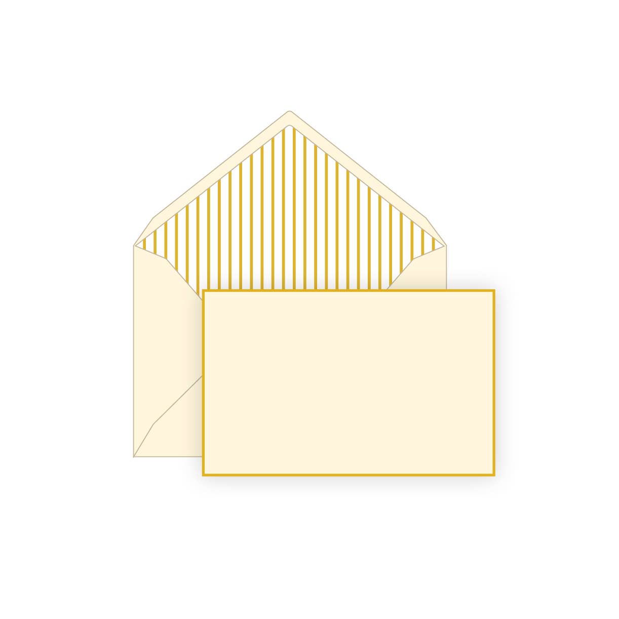 Orange Art/Creative Art Materials - Wholesale Stationery/Notecard Set - Rossi 1931 100% Cotton Flat Card Letter Sets1