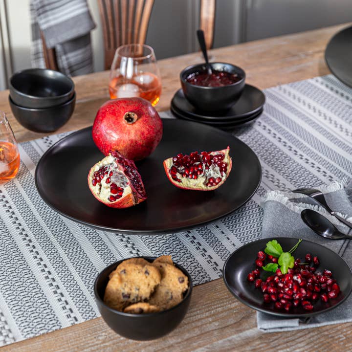 Fog Blue Mini Stoneware Bowls Hosting Essential– Set of 4, 9oz for wholesale on Faire17