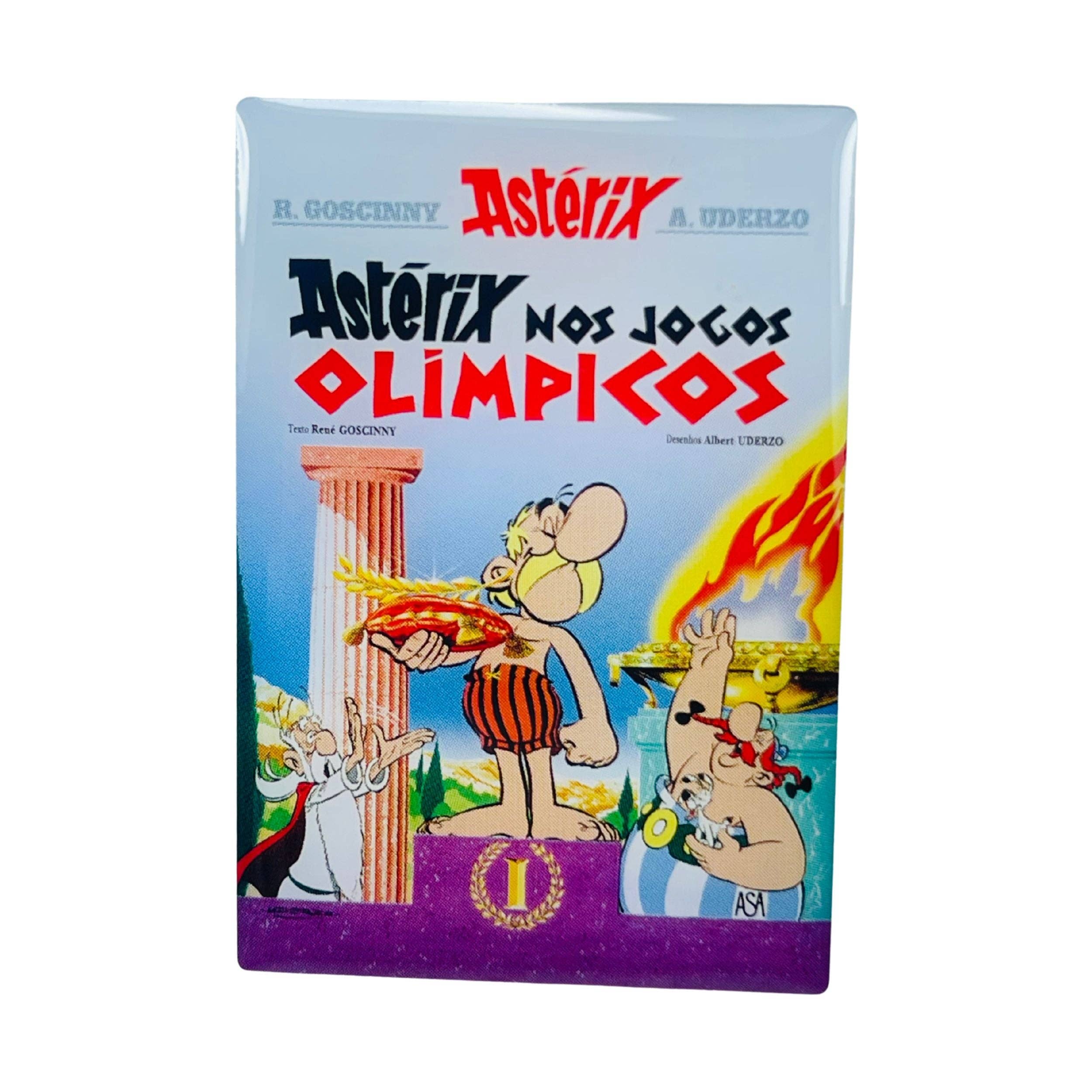 Astur Pins - Wholesale Lapel Pin/Button - PIN © 12 - Asterix at the Olympic Games - Comic Cover - Portuguese - A#5320