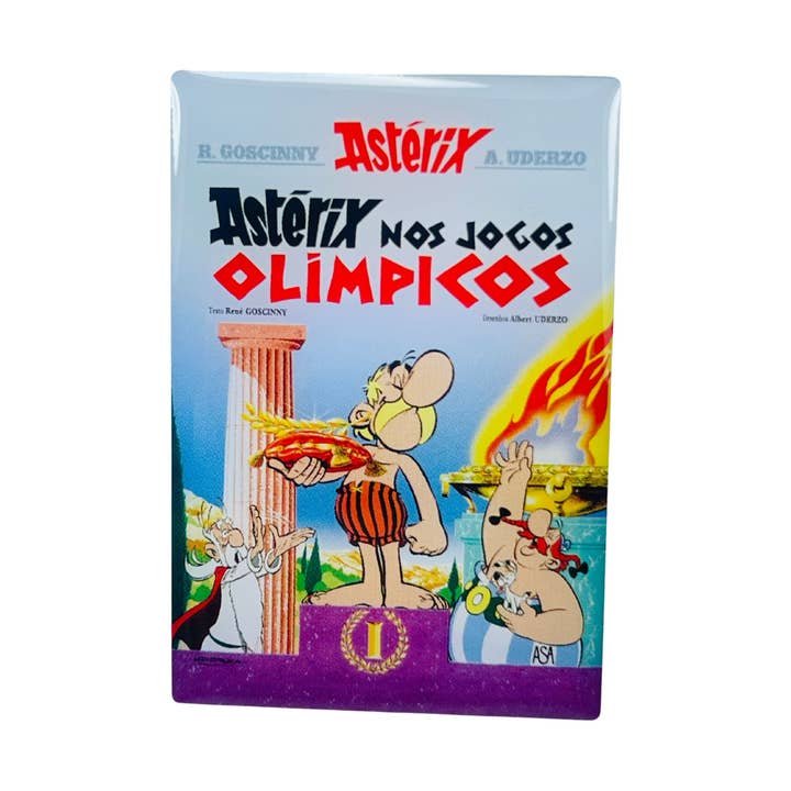 Astur Pins – Großhandel Anstecker/Button – PIN © 12 - Astérix bei den Olympischen Spielen - Comic-Cover - Portugiesisch - A#532