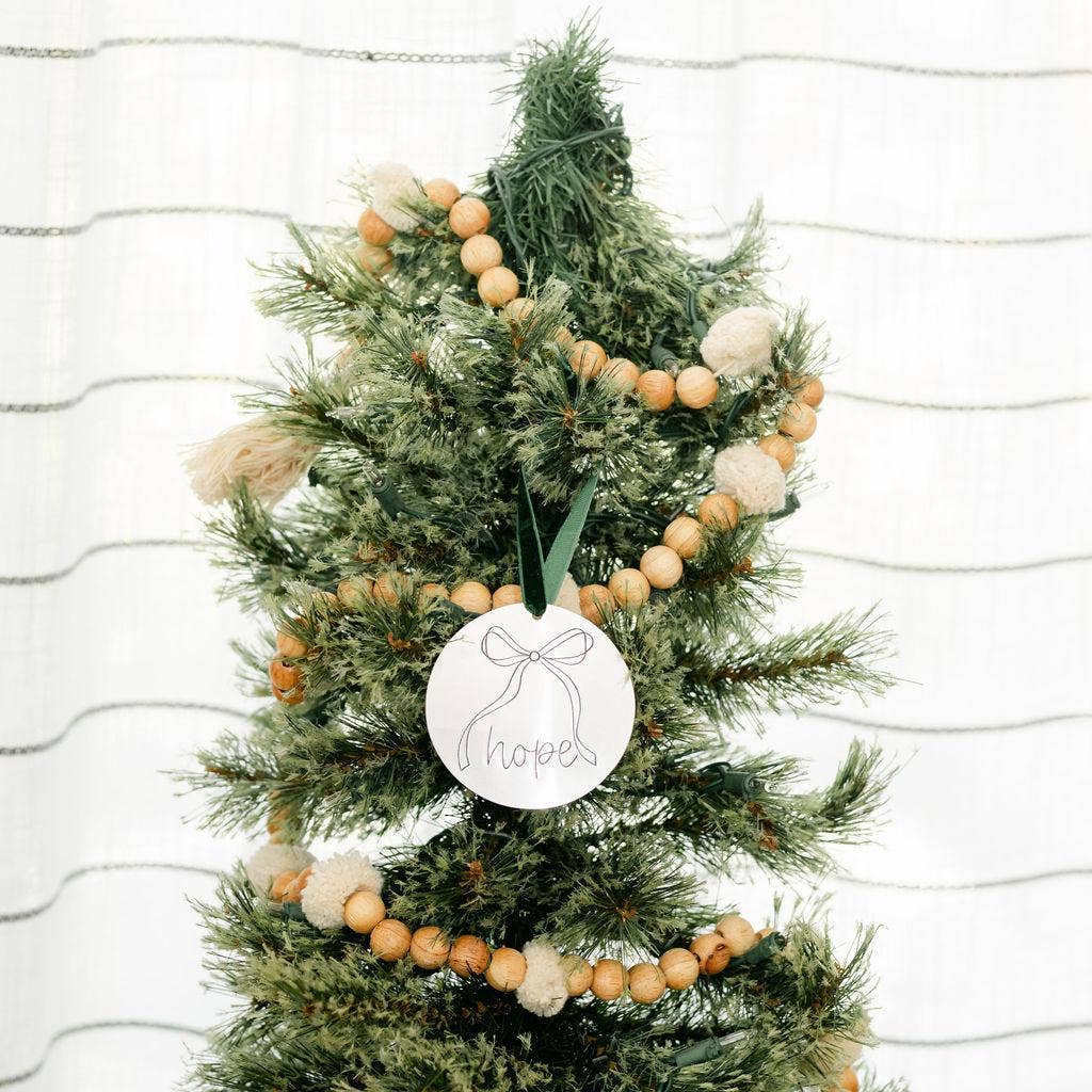 New Creation VA - Vente Objets de décoration - Ornement de Noël en étain en forme d'arc1